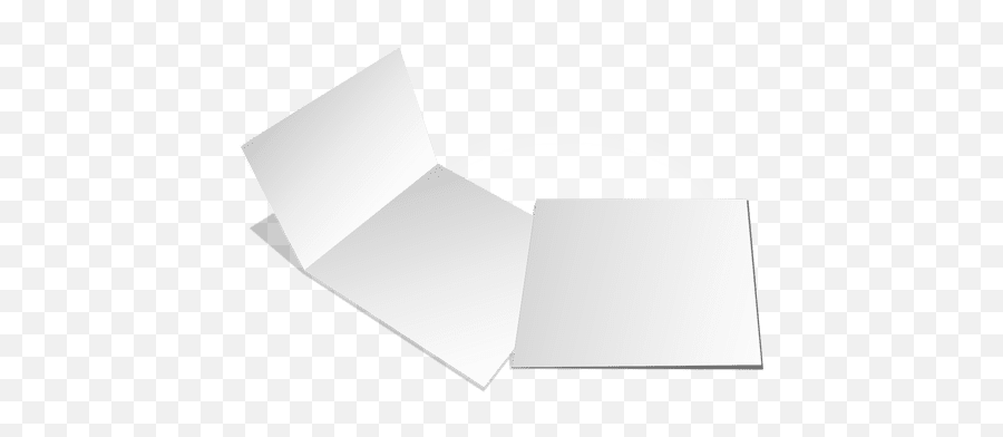 Folded Blank Cards - Transparent Png U0026 Svg Vector File Light,Blank Image Png
