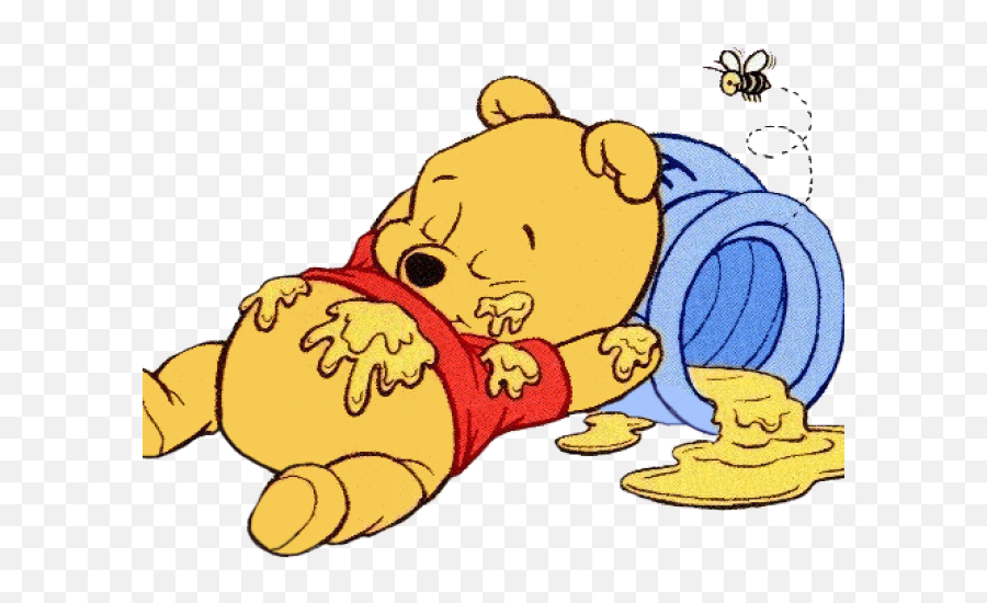 Honey Clipart Pooh Bear - Crying Winnie The Pooh Winnie The Pooh Coloring Pages Png,Winnie The Pooh Transparent Background
