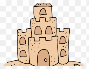 Download Draw A Sand Castle - Kid Drawing png