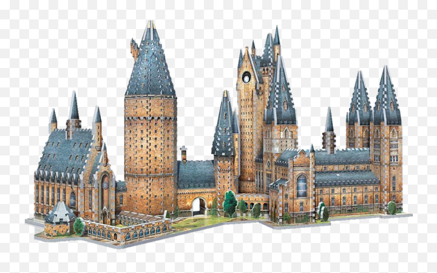 Hogwarts Great Hall U0026 Astronomy Tower 3d Jigsaw Puzzle Set - Harry Potter 3d Puzzle Wrebbit Png,Hogwarts Png