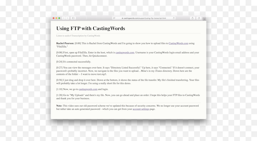 Do You Have A Sample Transcript - Castingwords Screenshot Png,Sample Png File
