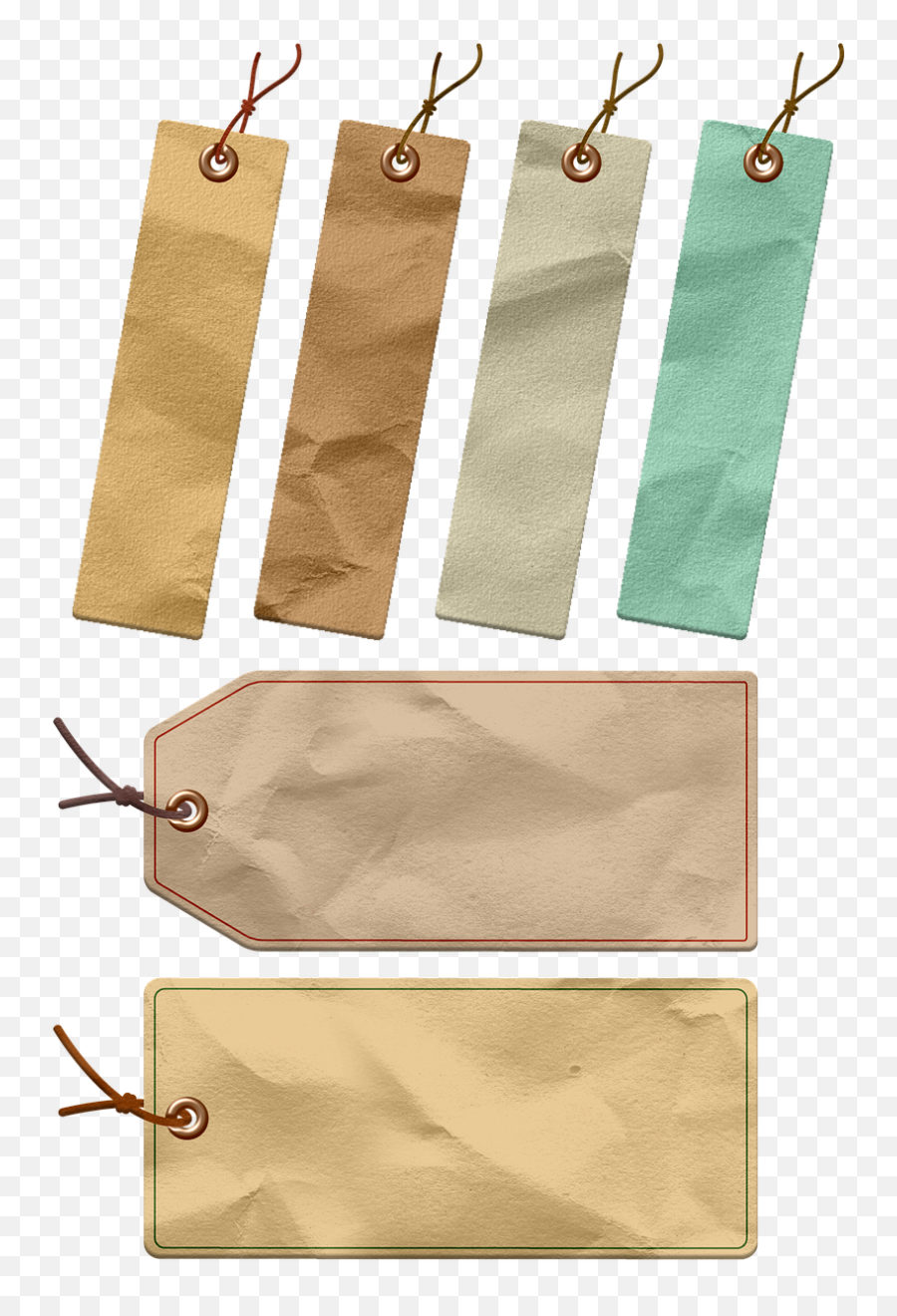 Crumpled Tags Paper Texture - Transparent Paper Tag Png,Crumpled Paper Png
