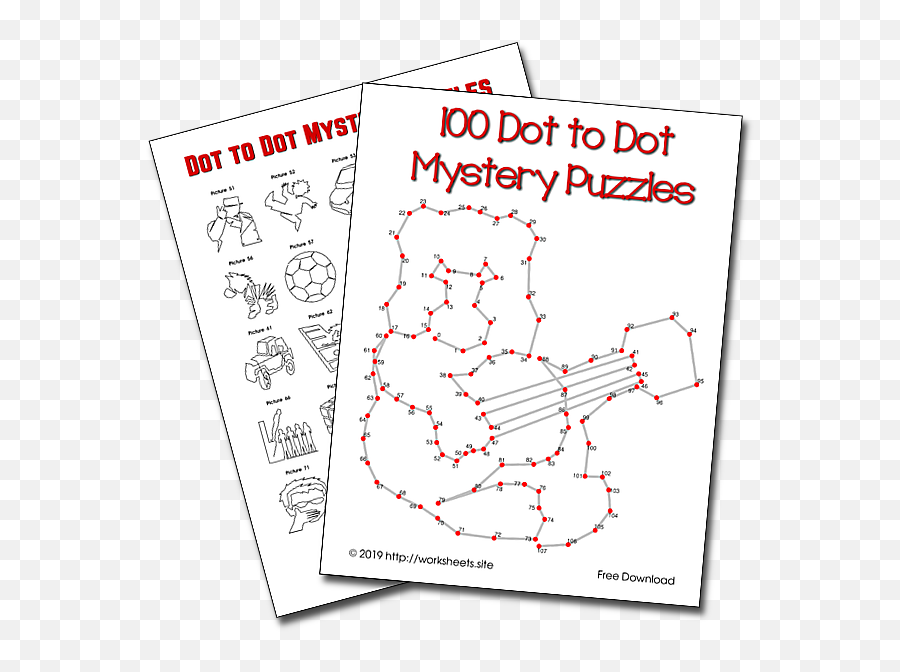 100 Dot To Mystery Puzzles - Square Roots Up To 1000 Png,Transparent Dot