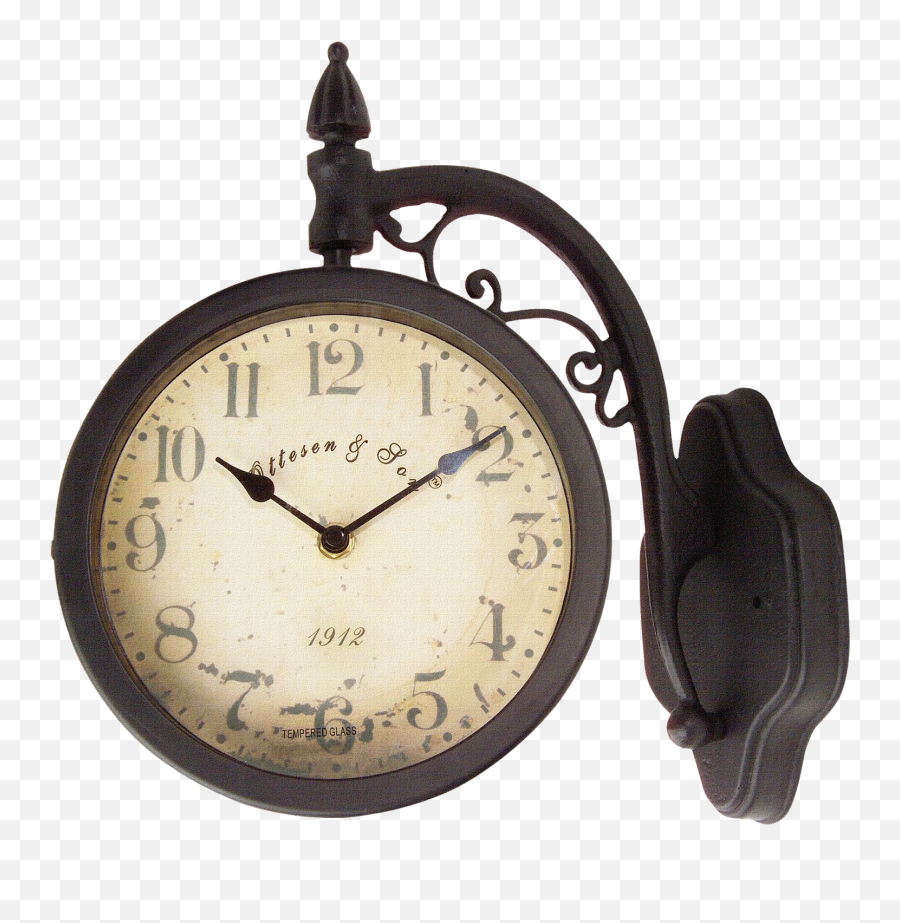 Sistersu0027 Warehouse Orologio Esterno Orologi Da Parete - Two Side Hanging Clock Png,Vintage Clock Png