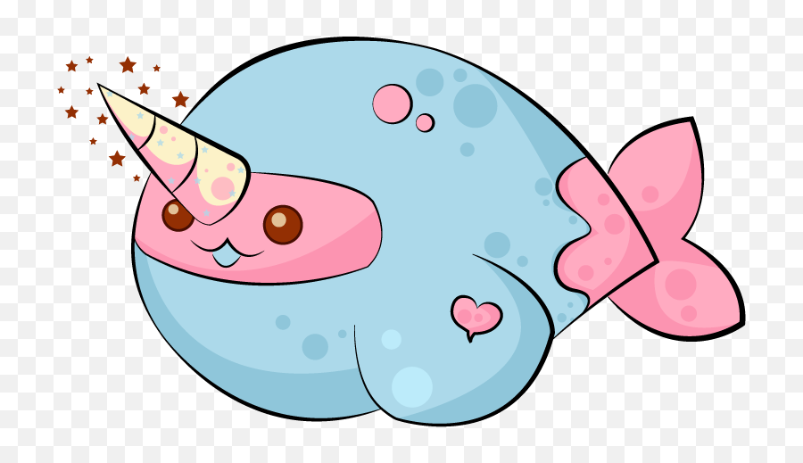Cute Narwhal Png Transparent Image - Narwhal Cliparts Png,Narwhal Png