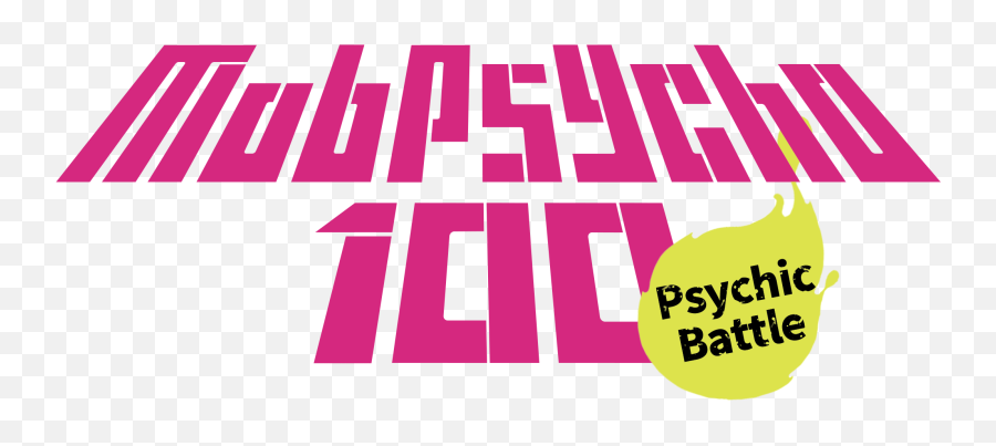Mob Psycho Psychic Battle Logo - Mob Psycho 100 Psychic Battle Logo Png,Logo Anime