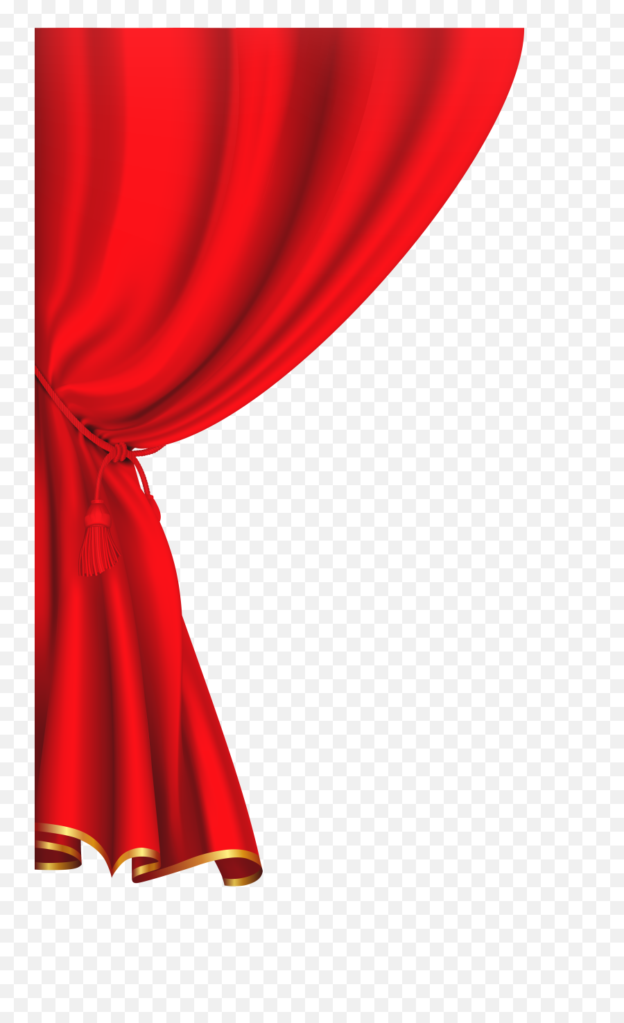 Red Png Light - Red Curtain Clipart,Light Post Png