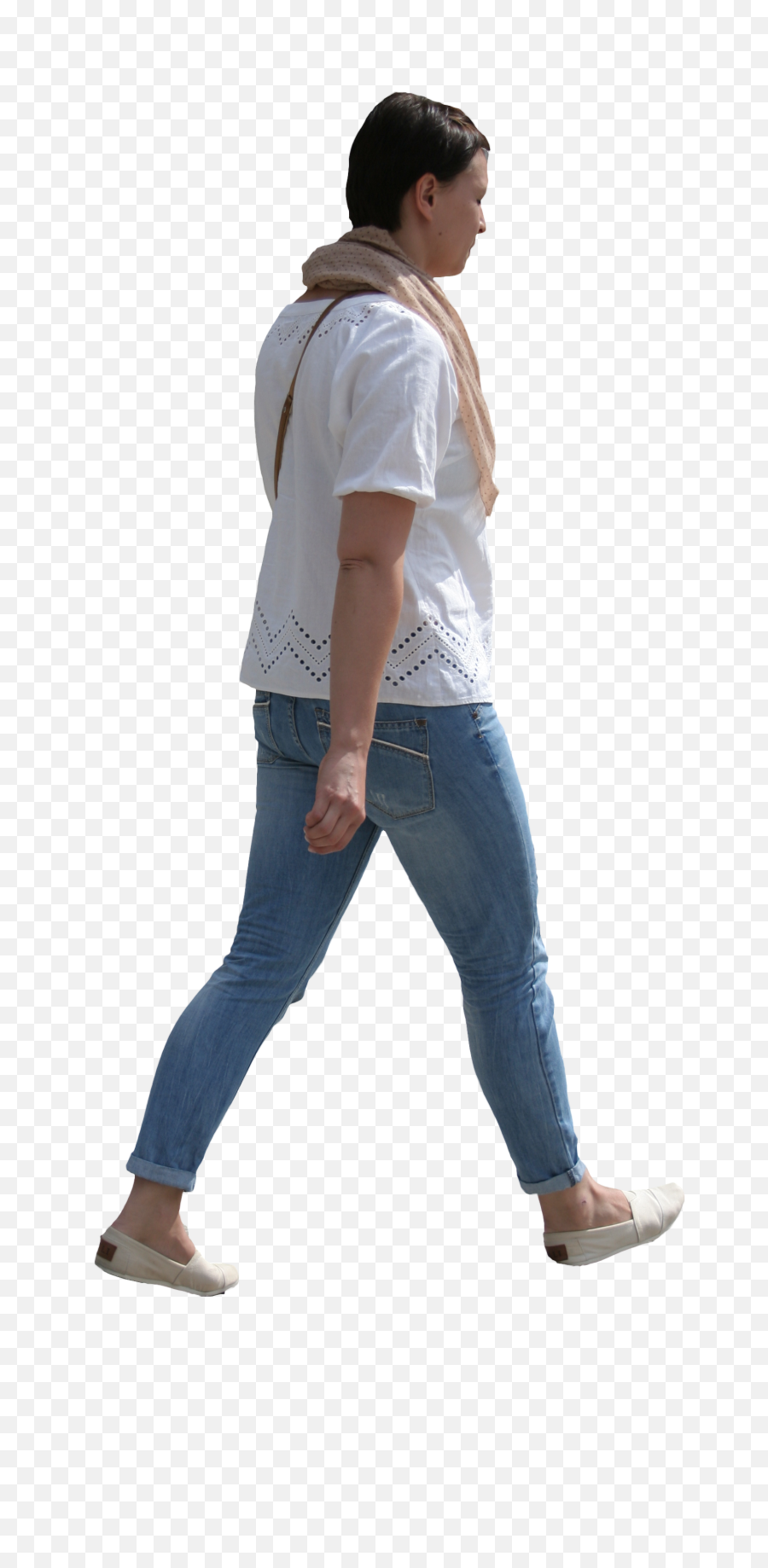 Women Walking Cut Out Png Image With No - Standing People,Woman Walking Png
