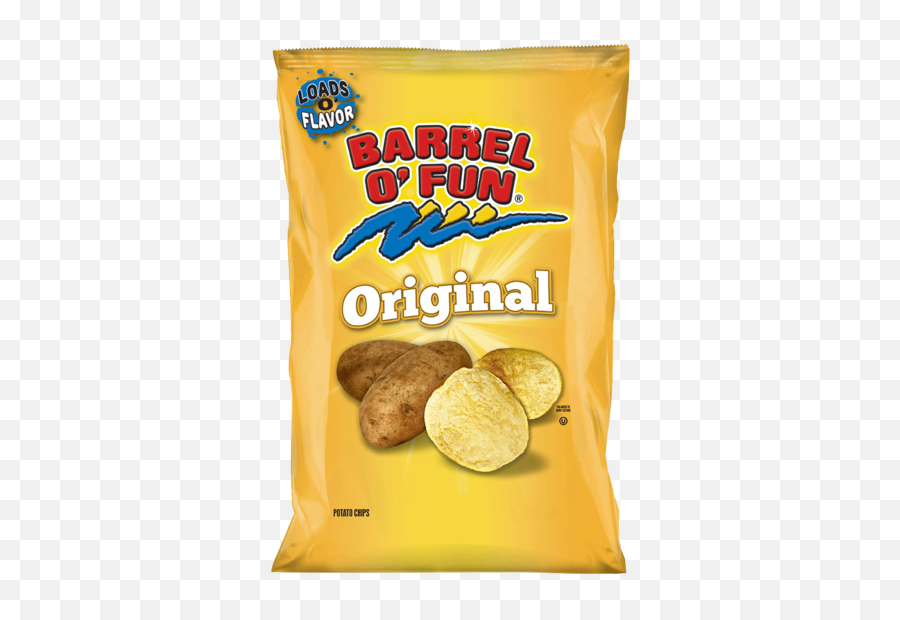 Barrel Ou0027 Fun Original Potato Chips - Barrel O Fun Png,Potatoes Png