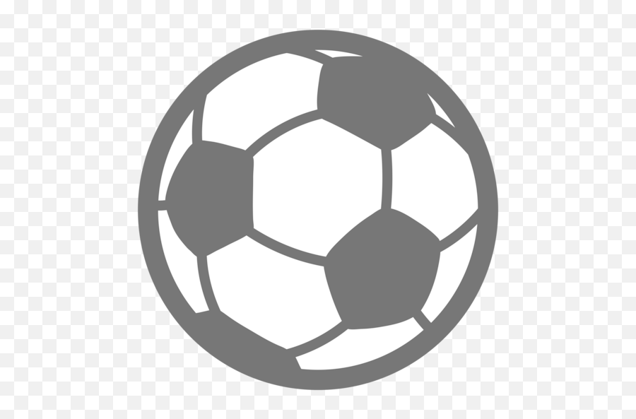 Soccer Ball Emoji - Ballon De Foot Dessin Png,Soccerball Png