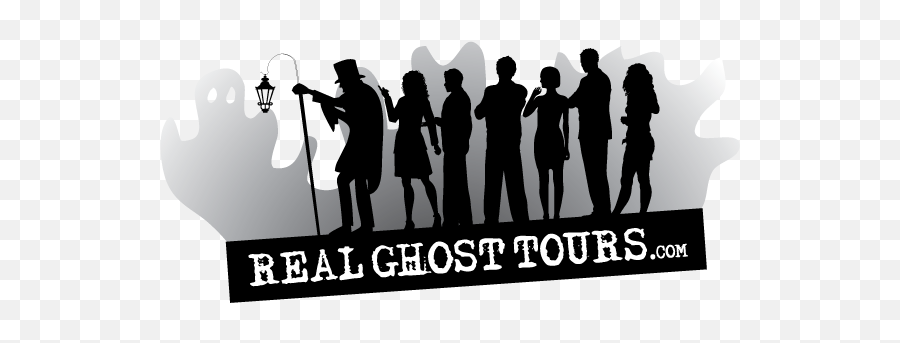 Real Ghost Png - Real Ghost Tours Logo Silhouette Silhouette,Ghost Silhouette Png