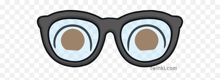 Glasses Emoji Eyes Eyfs Illustration - Twinkl Clip Art Png,Glasses Emoji Png