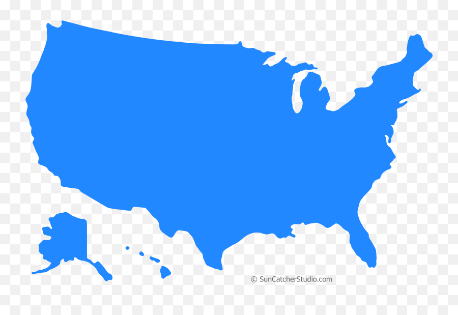 United States Map Blue Silhouette - Locate The Mississippi States That Require Auto Insurance Png,Us Map Outline Png
