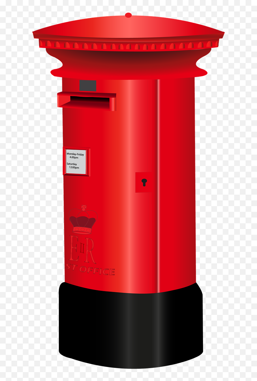 England Letterbox British - Post Box Png,Mailbox Transparent