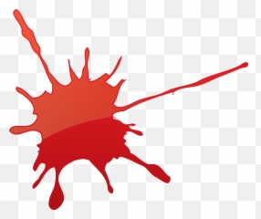 Paintball Clip Art - Cartoon Red Blood Stains Png Download Manchas De Sangre Dibujo,Stain Png