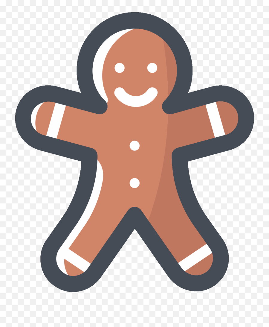 Download Gingerbread Man Icon - Portable Network Graphics Png,Gingerbread Man Png
