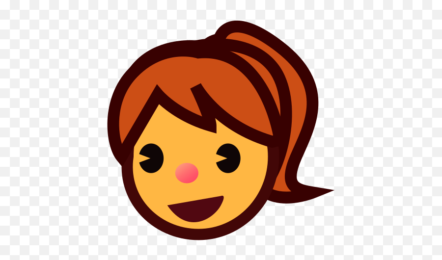 Girl - Emoji Boy And Girl Png,Girl Emoji Png
