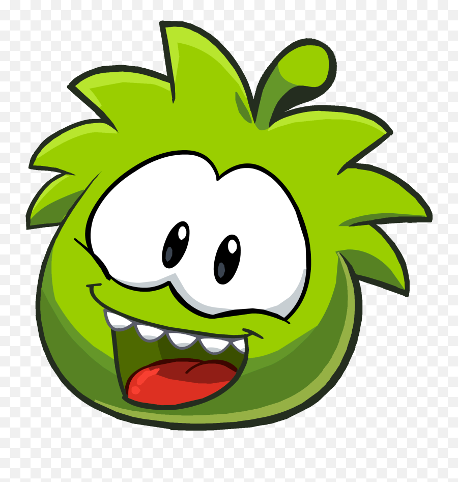 Om In Png - Transparent Puffle Picture Club Penguin Club Penguin Green Puffle,Penguin Transparent