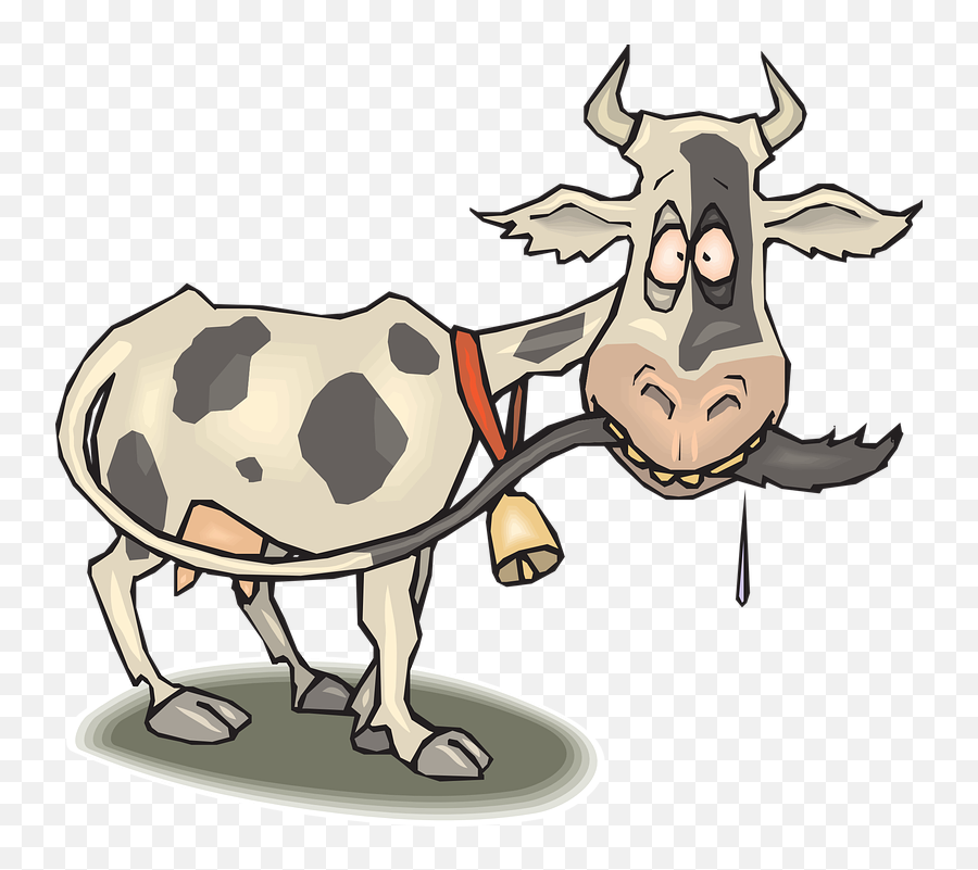 Silly Goat Cliparts 15 - Thin Cow Clipart Png,Cow Clipart Png