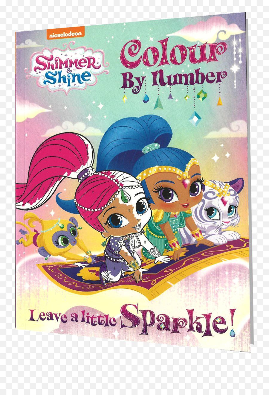Nickelodeon Color By Number - Poster Png,Shimmer And Shine Png