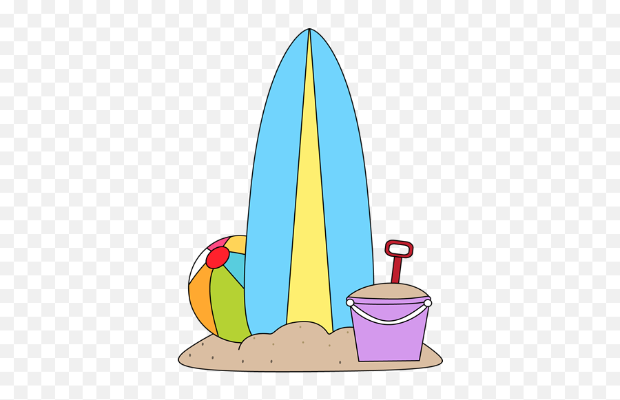 Surfboard In Sand Png 3 Image - Beach Toys Clipart,Sand Clipart Png