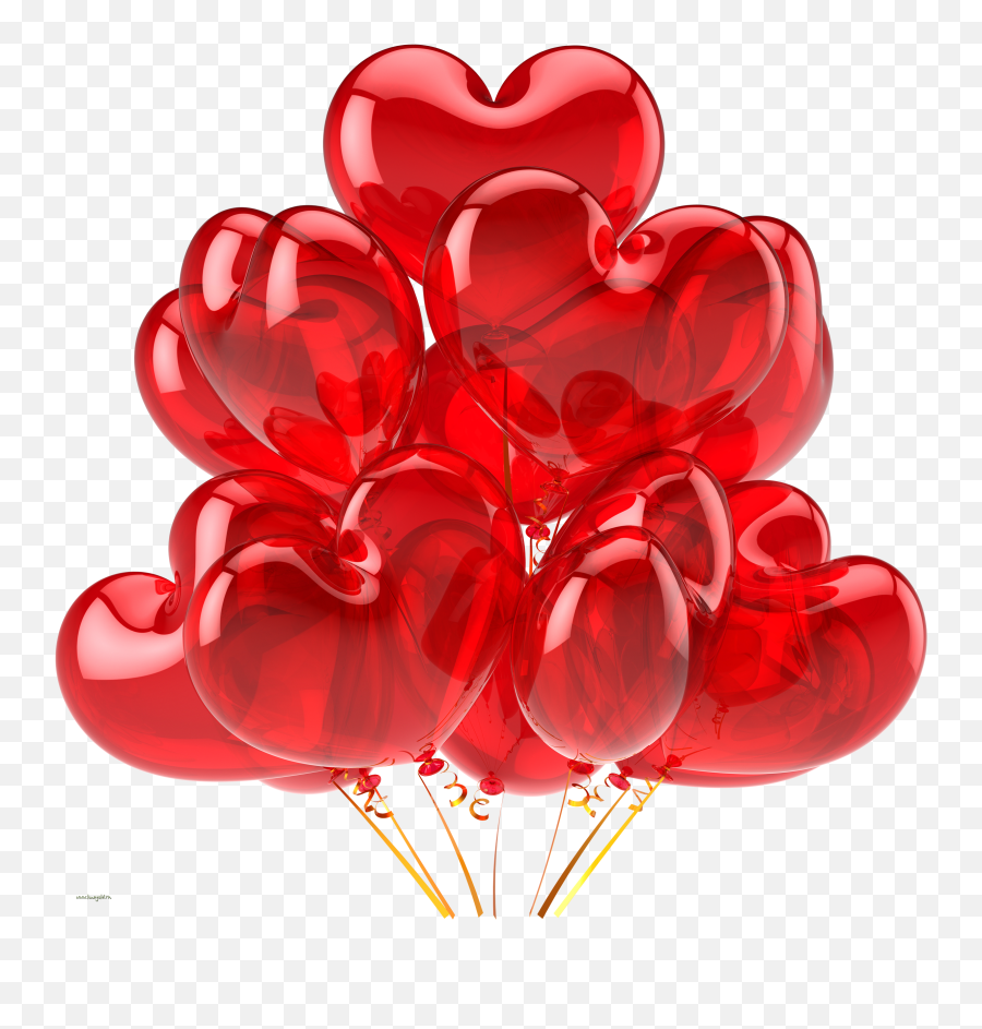 Balloon Png Images Free Picture Download With Transparency - Red Heart Balloons Transparent Background,Baloon Png
