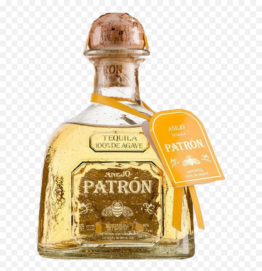 Patron Anejo Tequila 375ml Png Bottle