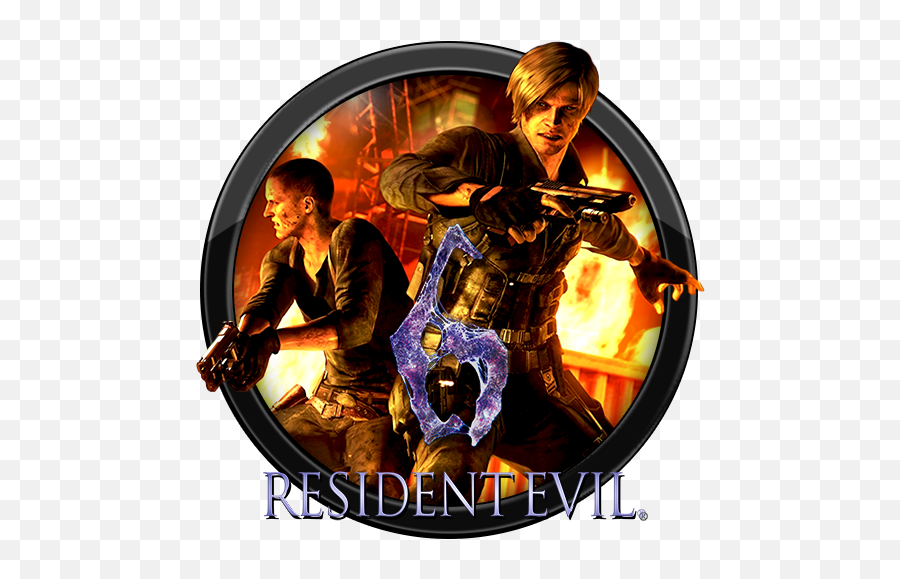 Resident Evil 6 Icon Png Transparent - Resident Evil 6 Icon Png,Resident Evil Png