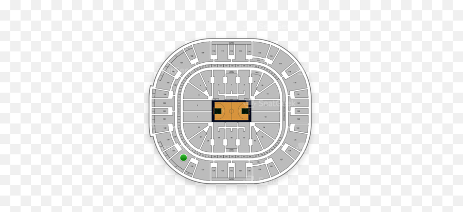 Vivint Smart Home Arena Section 137 Seat Views Seatgeek - Vivint Arena Png,Utah Jazz Logo Png