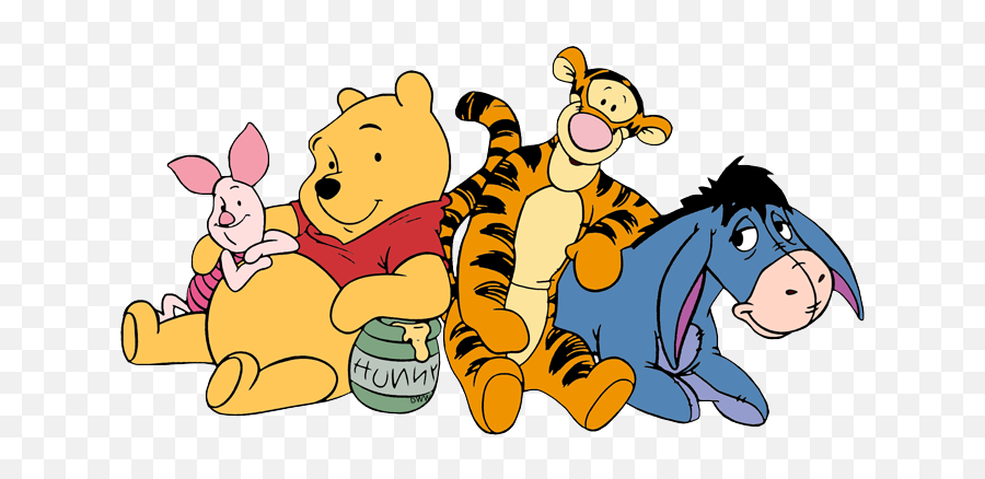 Winnie The Pooh And Friends Png 1 Image - Personaje Din Desene Animate,Friends Transparent