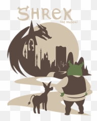 Current Production Shrek The Musical - Illustration Png,Donkey Shrek Png
