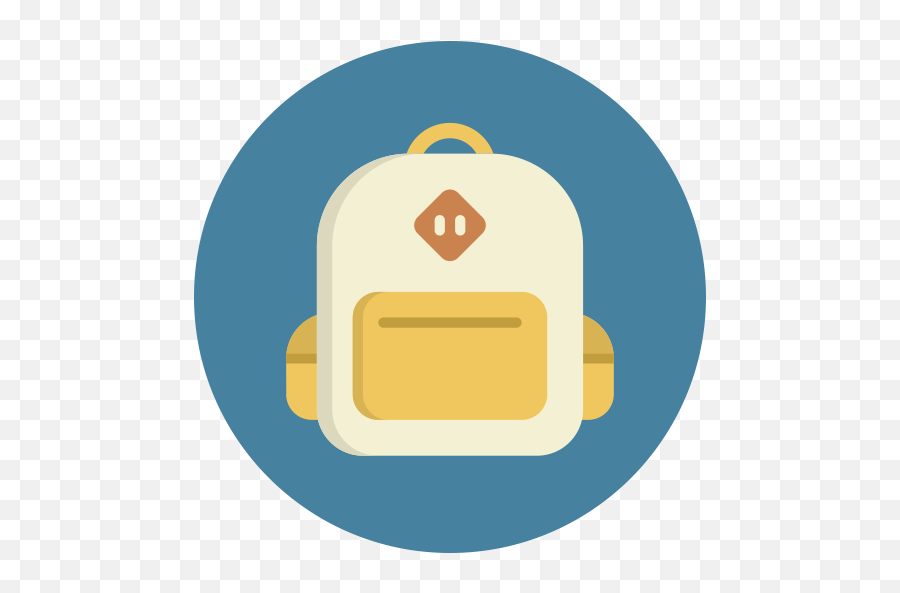 Facial Expressionsmilecircleemoticonclip Artline Art - Icon Backpack Logo Png,Backpack Icon Png
