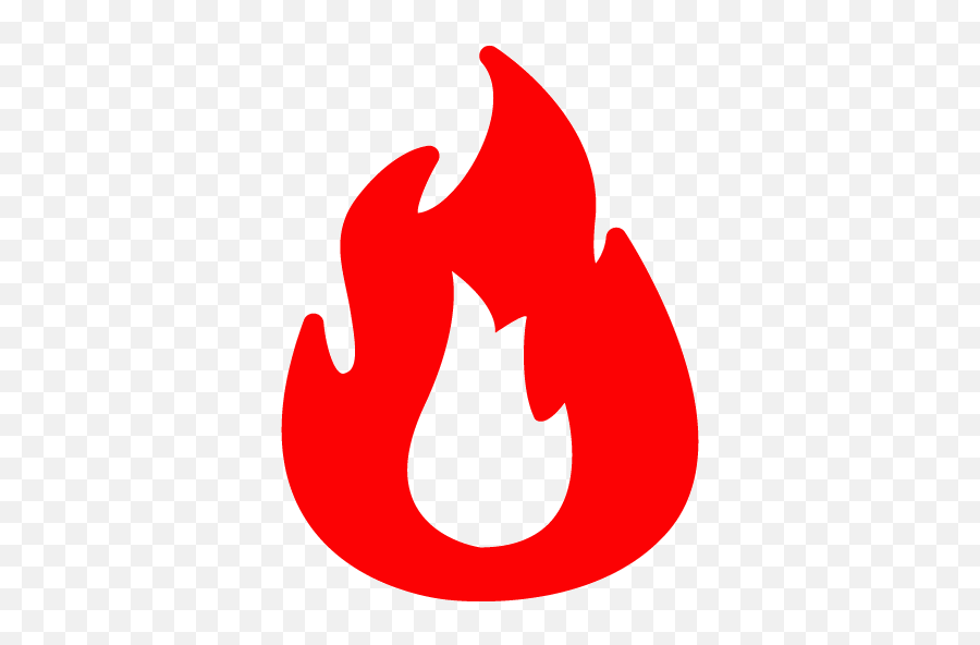 Red Fire 2 Icon - Free Red Fire Icons Red Fire Icon Png,Transparent Fire Gif