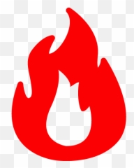 Red Fire 2 Icon - Free red icons Fire Icon Png