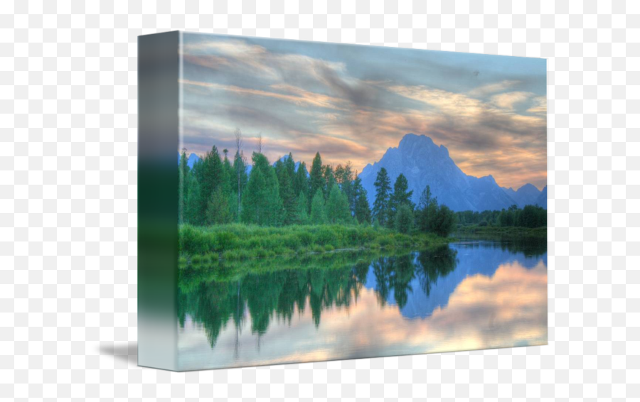 Like A Bob Ross Painting By Chase Davis - Picture Frame Png,Bob Ross Transparent