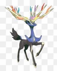 Xerneas - Legendary Xerneas Pokemon Png,Xerneas Png