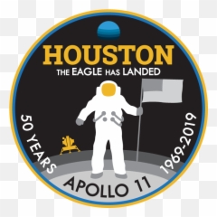 Apollo 11 Anniversary Patch Design - Happy 50th Anniversary Apollo 11 Png,Nasa Logo Transparent Background