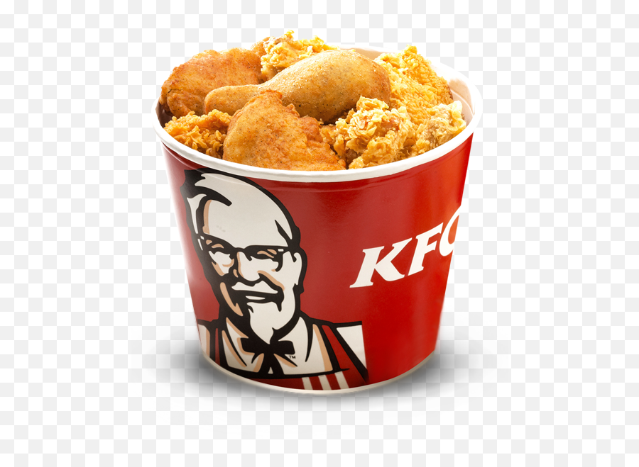 Png Transparent Kfc Bucket - Kfc Chicken Bucket Png,Fried Chicken Transparent
