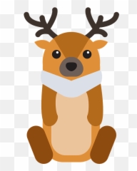 Baby Deer With Antlers Clipart Free Download Transparent Png Reindeer