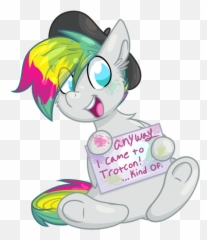 2447845 - Safe Oc Earth Pony Beret Hat Multicolored Fictional Character Png,Beret Transparent