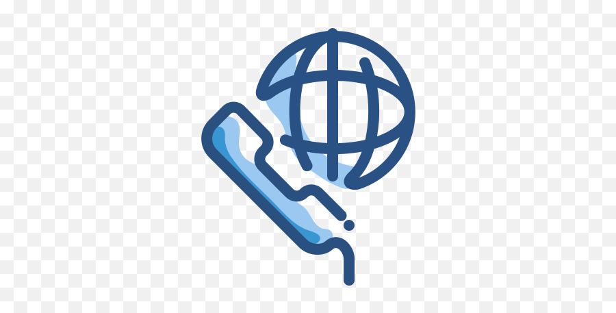 Phone International Line Global Free - Logo De Telefono Internacional Png,Global Icon Font
