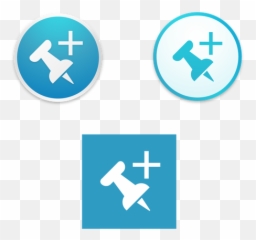 Icon Logo Design For Sticky Note Application Windows - Vertical png