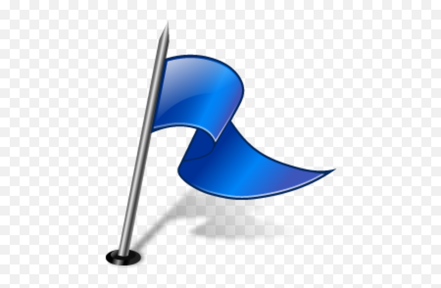 Flag Right Blue Free Icon Of Gisgpsmap Icons - Vertical Png,Arcmap Icon