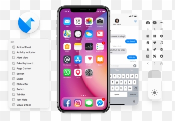 Ios 11 Iphone Gui - X Psd png