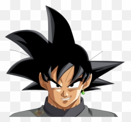 Goku Black In The Final Scene Of Dragon Ball Super - Goku Dragon Ball Z Goku Face Png,Goku Black Png