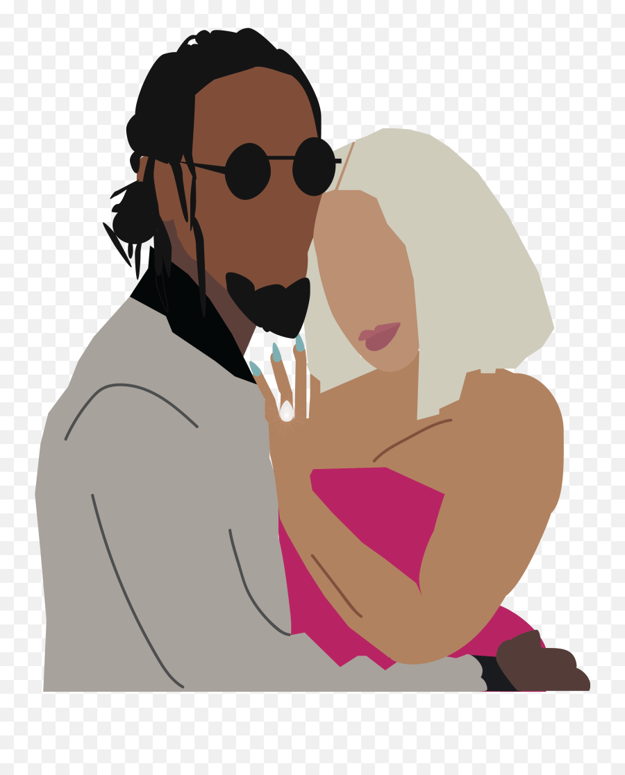 Why Cardi B And Offset Are Perfect For - Offset And Cardi B Png,Cardi B Png