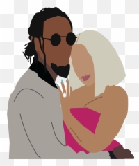 Why Cardi B And Offset Are Perfect For - Offset And Cardi B Png,Cardi B Png