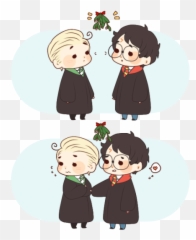 Chibi Draco Malfoy - Anime Harry Potter Fanart Draco Malfoy Harry Potter Fan Art Png,Draco Png