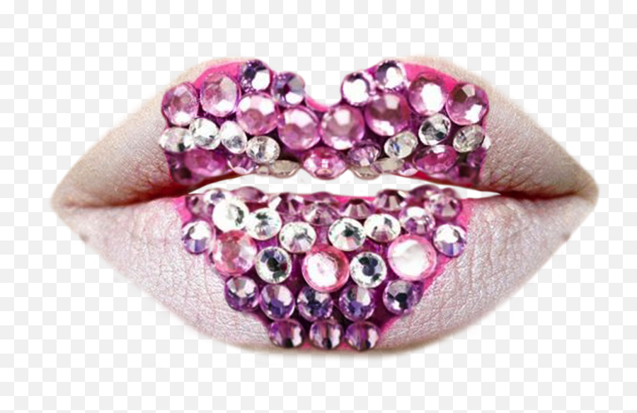 Katy Perry Dark Horse Music Launch Package - Bedazzled Lips Png,Katy Perry Png