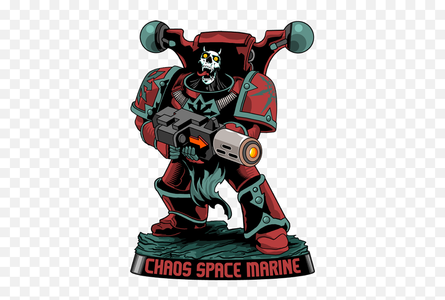 40k Breaking You Got Your Daemon In My Dreadnought - Bell Chaos Space Marines Avatar Png,Daemon Icon